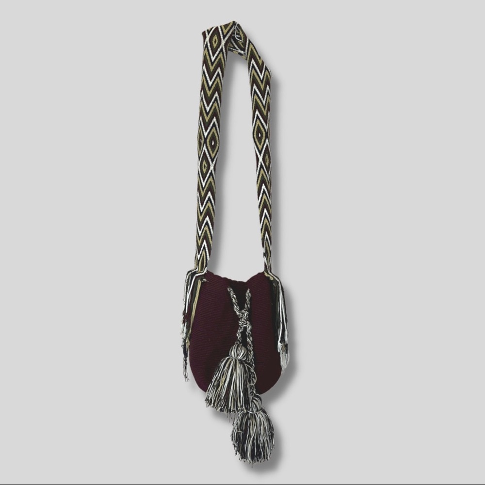 Boho Hippie Handmade Woven Crossbody Bag